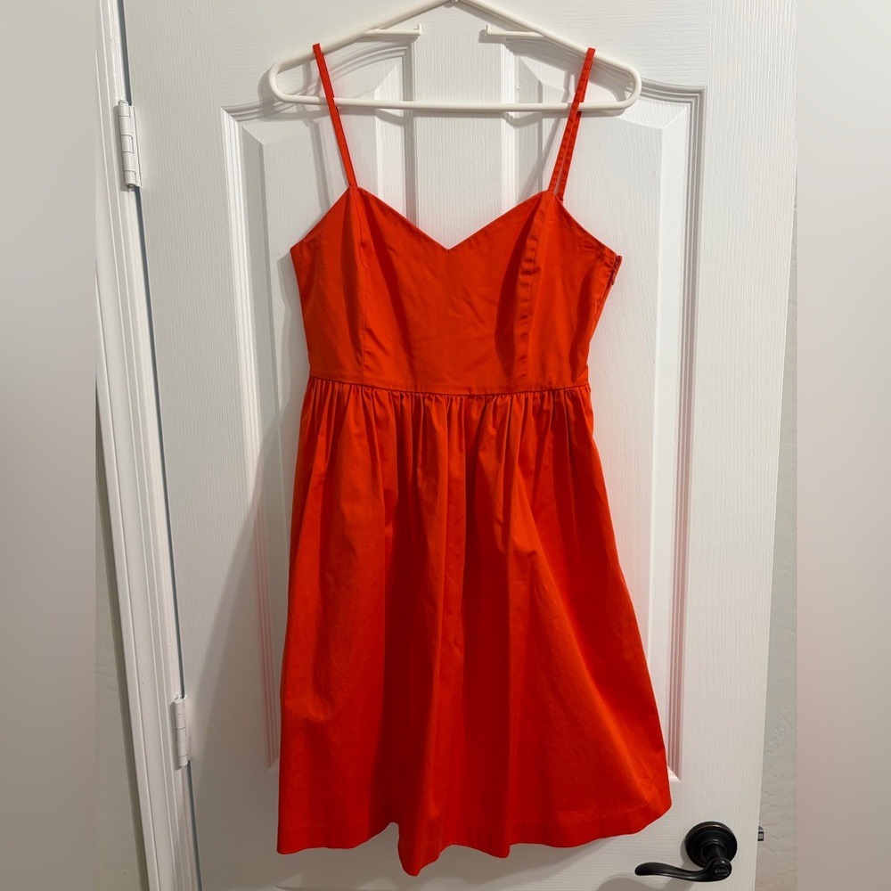 gap red dress, size 6